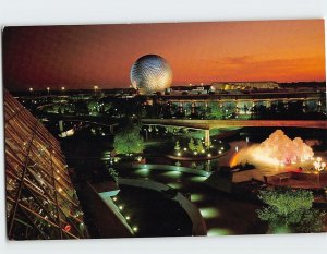 Postcard Future World, Epcot Center, Walt Disney World, Bay Lake, Florida