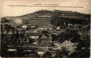 CPA LANGRES - Vue prise de la Gare (368240)