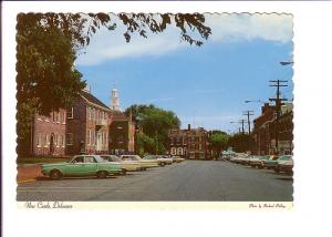 Main Street, New Castle, Delaware, Cars, Photo Richard Pulling