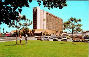 Anaheim, CA California  GRAND HOTEL Across From Disneyland  ADVERTISING Postcard
