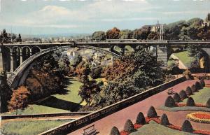 B93596 luxembourg le pont adolphe