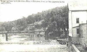 Little Sioux River Bridge & Mill - Peterson, Iowa IA