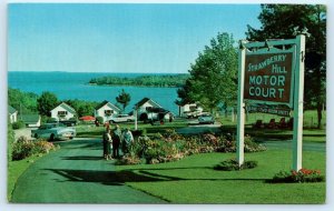 ROCKLAND, Maine ME ~ Roadside STRAWBERRY HILL MOTOR COURT Knox County Postcard