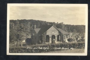 RPPC OZARK BEACH MISSOURI STORE POST OFFICE VINTAGE MO REAL PHOTO POSTCARD