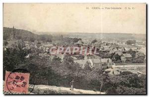 Creil Old Postcard General view