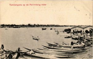 PC CPA op de PALEMBANG rivier Tambangans INDONESIA (a11780)