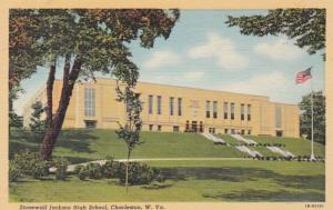 West Virginia Charleston Stonewall Jackson High School Curteich