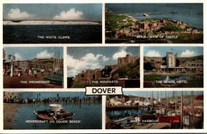 England Dover Multi View The Inner Harbour Stage Hotel Promenad and More