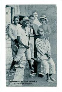 LP17    Mexico, Mexican, the Garrotte, Mexicans Executing 