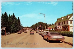 c1960 Wasagaming Manitoba Canada Postcard Riding Mountain National Park Drive