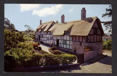 BC Anne Hathaway's Cottage VICTORIA CANADA POSTCARD