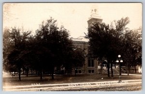 Court House, Worthington, Minnesota, Antique 1923 Real Photo RP Postcard RPPC