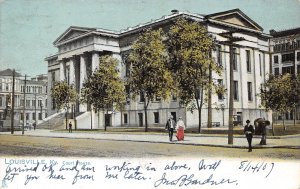 Court House Louisville Kentucky 1907 Tuck postcard