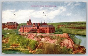 Minnesota~Birds Eye View Of The State Soldiers Home~PM 1910~Vintage Postcard