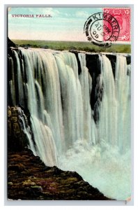 Biling Pot Victoria Falls Rhodesia Zimbabwe Raphael Tuck  DB Postcard T6