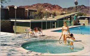 Nevada Inn Boulder City NV Pretty Women in Pool c1972 Postcard G14