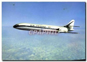 Postcard Modern Jet Aviation Caravelle d & # 39Air France