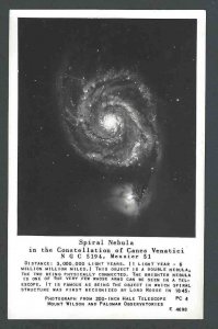 Ca 1960 RPPC* Spiral Nebola In Constellation Of Canes Venatici By See Info