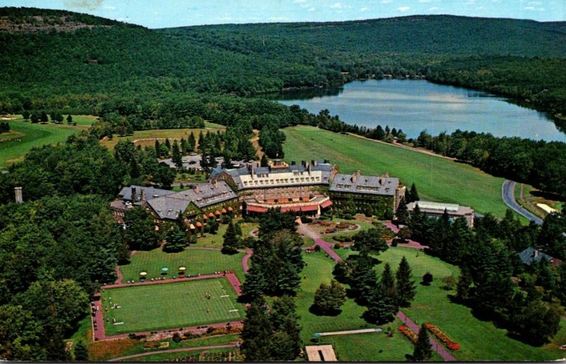 Pennsylvania Skytop Aerial View Of Skytop Club