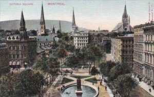 Canada Montreal Vicotria Square