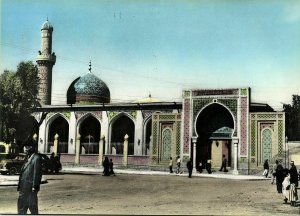 iraq, BAGHDAD BAGDAD, Adamiyah Mosque, Islam (1950s) Tinted RPPC