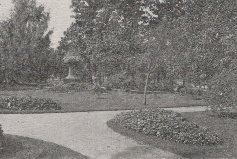 Sandusky OH City Park Evening Star Journal Advertising c1905 postcard H190 