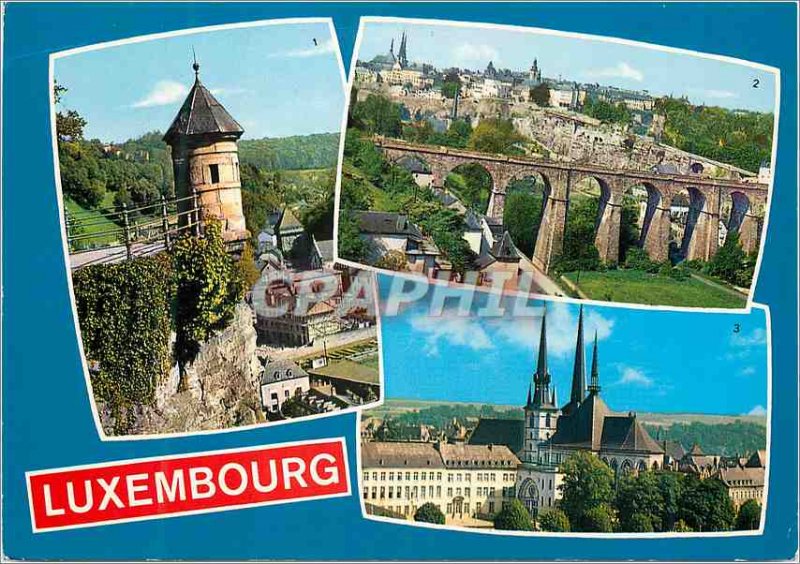 Postcard Modern Luxembourg Spanish Turret