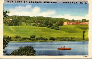 New York Cassadaga Our Lady Of Lourdes Seminary Curteich