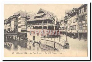 Strasbourg Old Postcard Little France