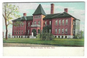 Fall River Hospital, Fall River, Massachusetts, Divided Back