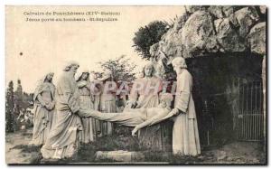 Old Postcard From Calvary Pontchateau Jesus Gate at Tomb St Sepulcher