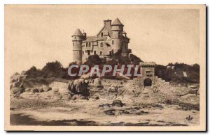 Postcard Old Ploumanach Castle Costaeres or Sienkieweiz wrote to Quo Vadis