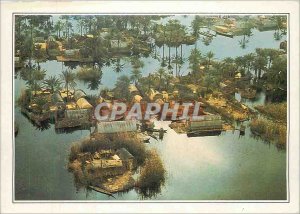 Postcard Modern Iraq Maadans The marsh dwellers