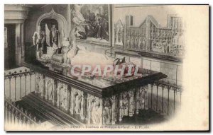 Old Postcard Dijon Tomb of Philip the Bold
