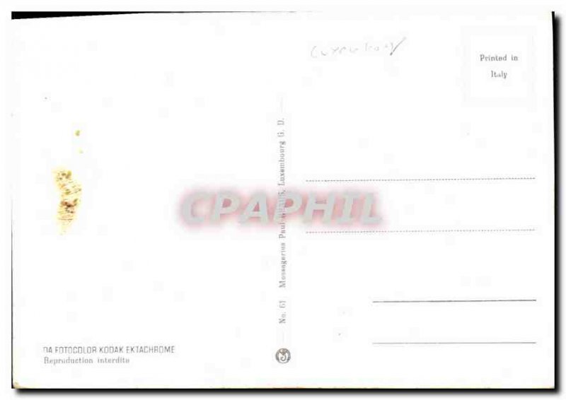 Postcard Modern Luxembourg