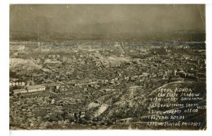 South Korea - Seoul. Aerial View ca1950 (5 x 8; creases, wear.Photo,NOT A PC)