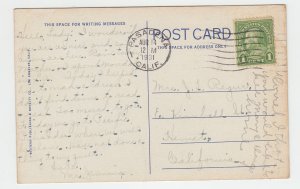 P2363, 1931 postcard home of mary & doug pickford in canoe beverly hills calif