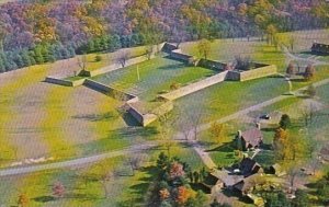 Aerial View Of Old Fort Frederick Now A Maryland State Park Hagerstown Maryland