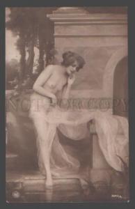 3098777 NUDE Lady BELLE NYMPH near Brook NPG Vintage PHOTO PC