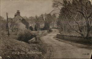 Auchlerhouse Scotland The Bridge c1910 Used Postcard