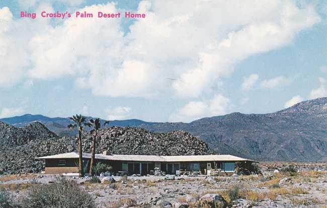 Bing Crosby Home - Silver Spur Ranch - Palm Desert CA, California