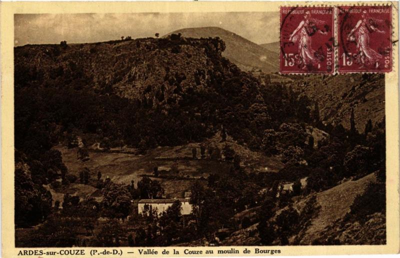 CPA ARDES-sur-COUZE Vallée de la Couze au moulin de BOURGES (407546)