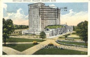 Michigan Central Station in Detroit, Michigan