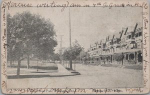 Postcard Tenth Street Park Wilmington DE 1908