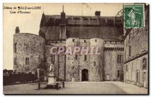 Chateau de Sully sur Loire - Court of Honor - Old Postcard