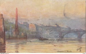 Father Thames, Cleopatra's Needle, 1916; TUCK 7515