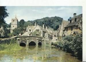 Wiltshire Postcard - Castle Combe - Ref TZ8217