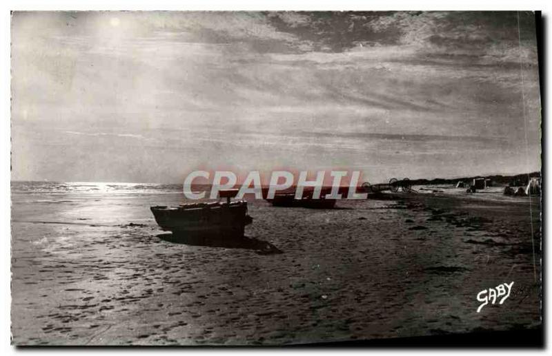 Modern Postcard St Jean De Monts At The Beach Crepuscule