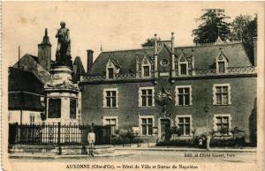 CPA AUXONNE - Hotel de Ville et Statue de Napoleon (586785)