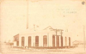 Caibarien Cuba Lakta Electrica Martinez Otero Real photo Vintage Postcard AA8748